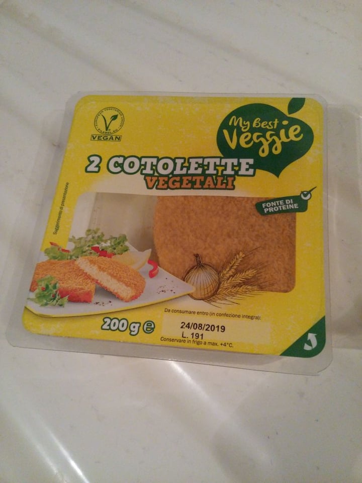 review photo of My Best Veggie Cotolette vegetali shared by @luciaalbano on 06 Aug 2019 - review