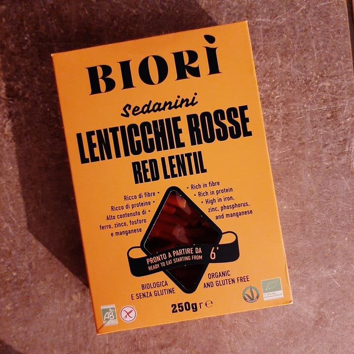 photo of Biori Lentils Pasta shared by @giadabi on  23 Jun 2022 - review