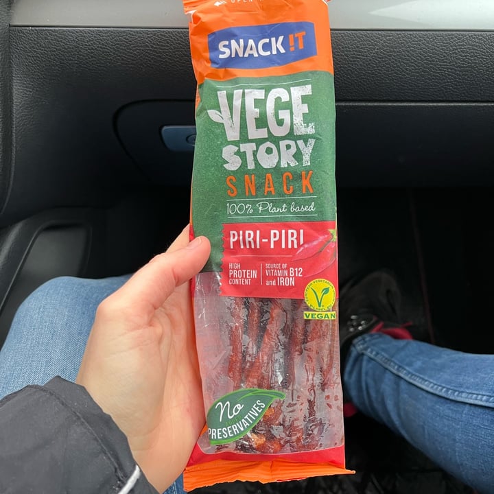 photo of Snack it Vege Story Snack Piri-Piri shared by @domcsiwill on  06 Oct 2022 - review