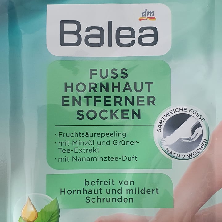 photo of Dm balea fuss hornhaut entferner socken shared by @dutchie on  31 May 2022 - review
