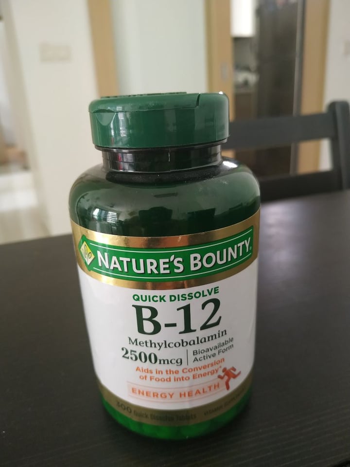 photo of Nature's Bounty Nature's Bounty B-12 shared by @thebackpacker on  13 Sep 2019 - review
