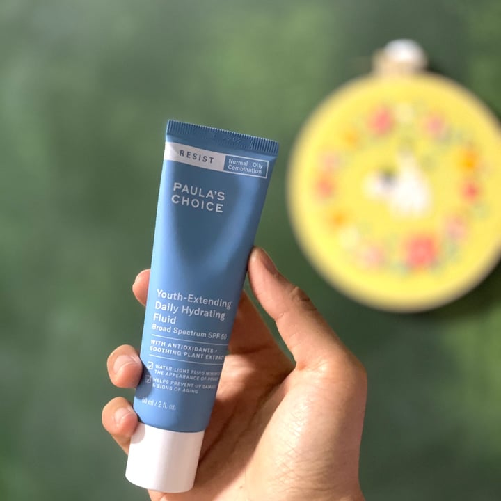 photo of Paula's Choice Youth-Extending Daily Hydrating Fluid shared by @simhazel on  11 May 2021 - review