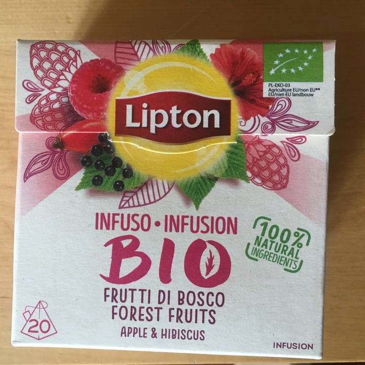 review photo of Lipton Infusion BIO forest fruits, apple & hibiscus shared by @stellinafrancy on 07 Apr 2022 - review