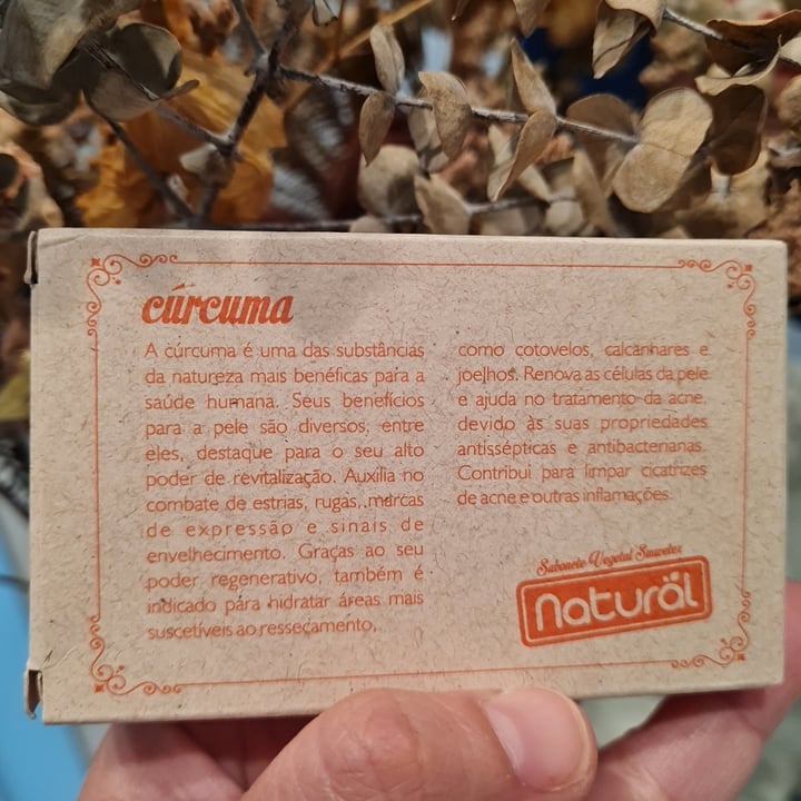 photo of Natural Joy Sabonete vegetal com extrato de cúrcuma shared by @gisellafadda on  09 May 2022 - review