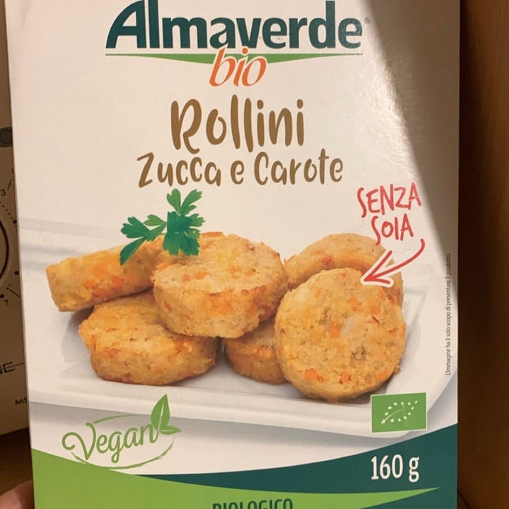 photo of Almaverdebio Rollini di zucca e carote shared by @albierobiby on  03 Jun 2022 - review