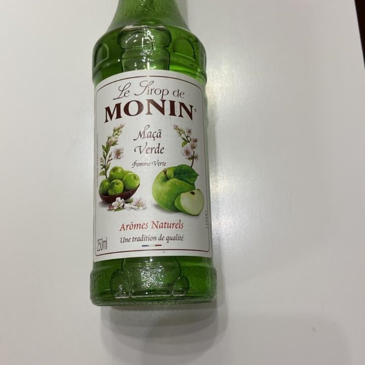 photo of Monin Green Apple Syrup shared by @iravegan on  12 May 2022 - review