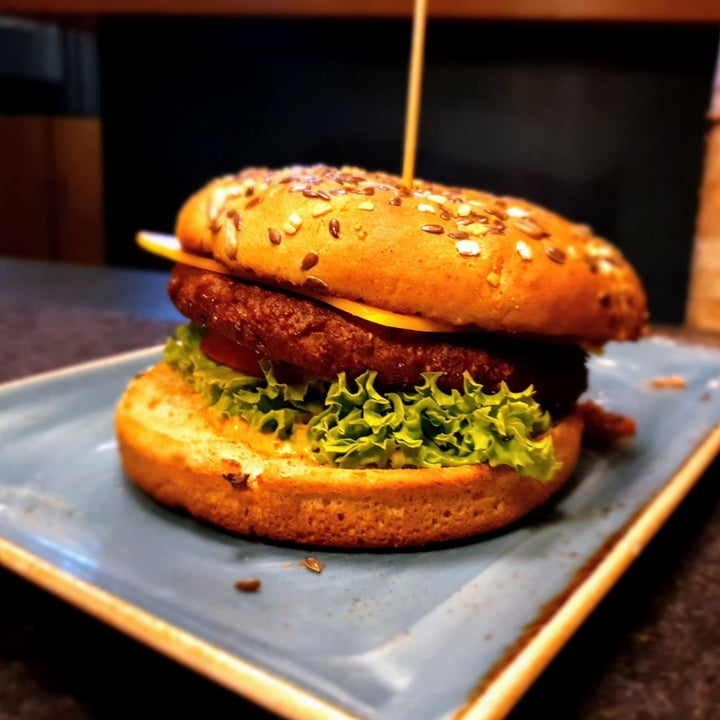 review photo of Hans Im Glück German Burgergrill WOLPERTINGER shared by @gretchforveg on 08 Mar 2020 - review