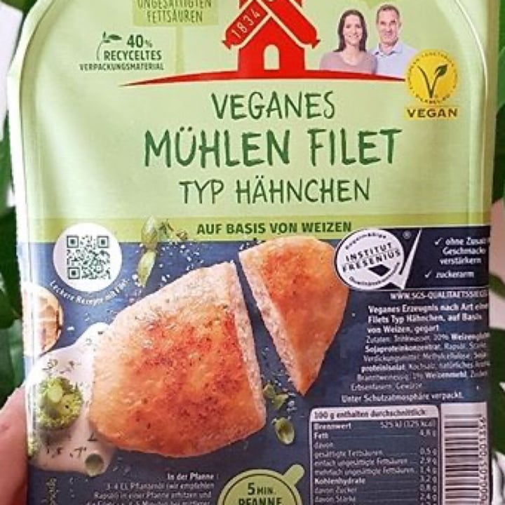 photo of Rügenwalder Mühle Veganes Mühlenfilet Typ Hähnchen shared by @rosengarten on  25 May 2020 - review