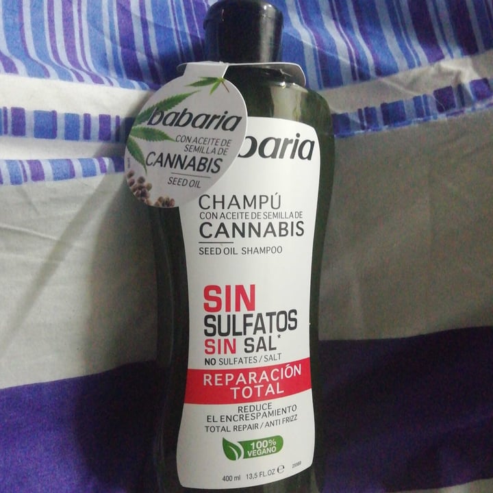 review photo of Babaria Champú con Aceite de Semilla de Canabis shared by @resang7 on 30 Dec 2020 - review