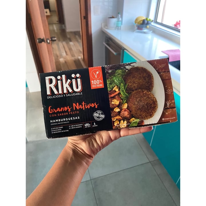 review photo of Rikü Hamburguesas Granos Nativos shared by @alechugavegan on 17 Mar 2020 - review