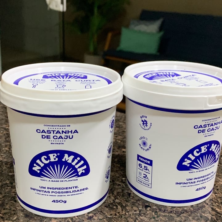 review photo of Nice Milk Concentrado de Castanha de Caju shared by @aheim on 05 May 2022 - review