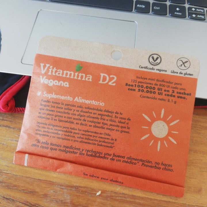 photo of Dulzura natural Vitamina D2 shared by @javimayorga on  15 Oct 2020 - review
