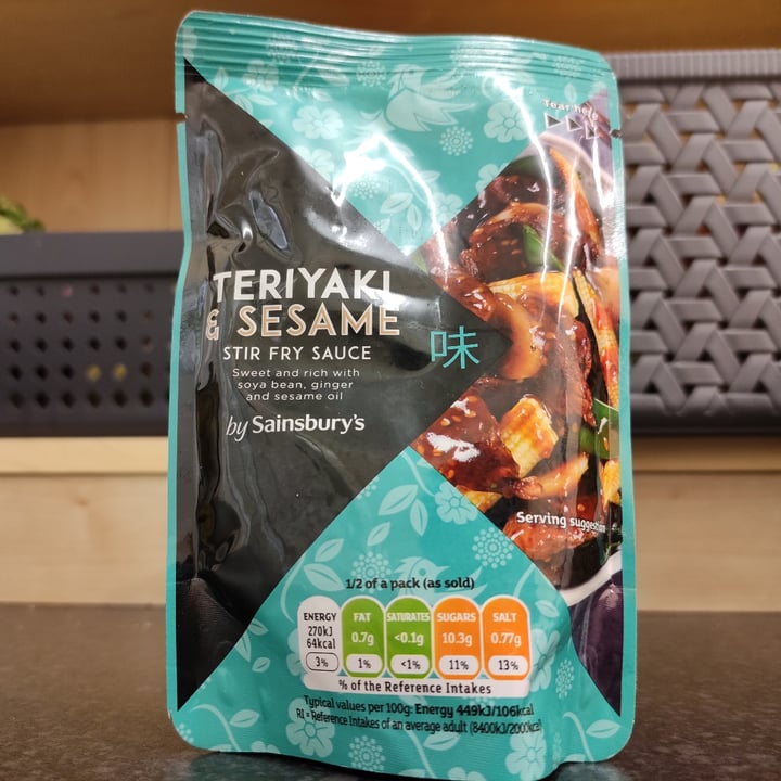 photo of Sainsbury's Teriyaki and sesame stir fry sauce shared by @ragamuffin on  12 Dec 2020 - review