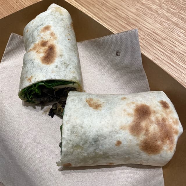 菜肴“Wrap vegana”的照片