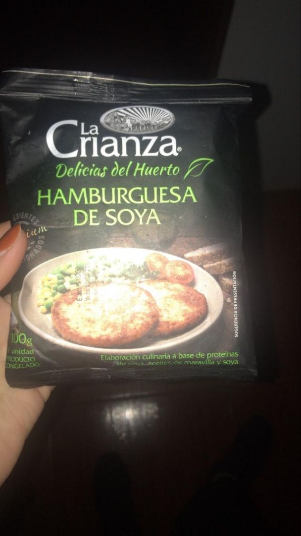 review photo of La Crianza Hamburguesa de Soya shared by @mrmercado on 13 Apr 2020 - review