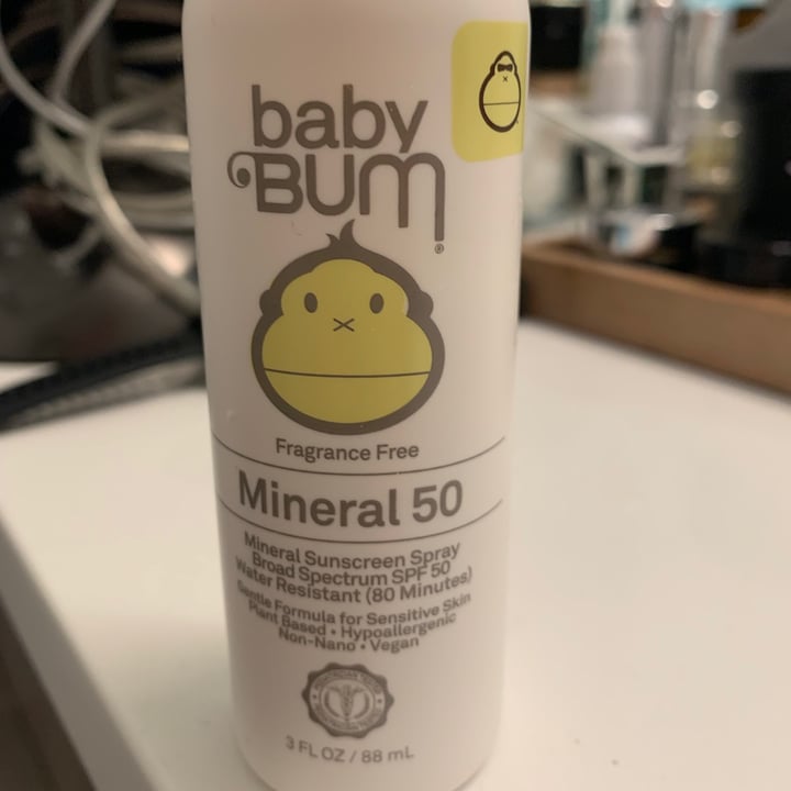 photo of Sun Bum Mineral Sunscreen Spray SPF 50 shared by @anabella7 on  29 Apr 2020 - review