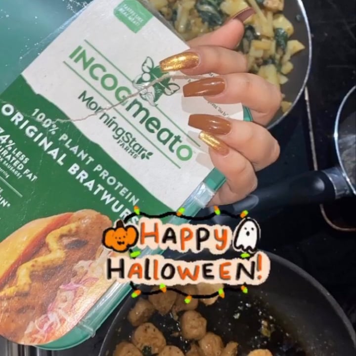 review photo of Incogmeato Original Bratwurst shared by @abbbyrodr096 on 08 Dec 2020 - review
