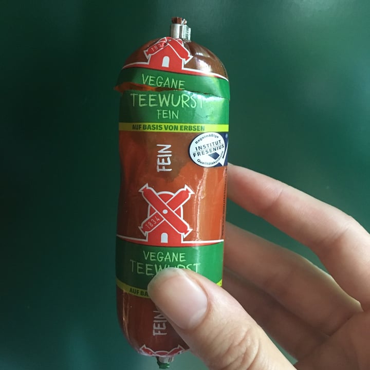 review photo of Rügenwalder Mühle Vegane Teewurst Fein shared by @veganpassion on 02 Oct 2021 - review