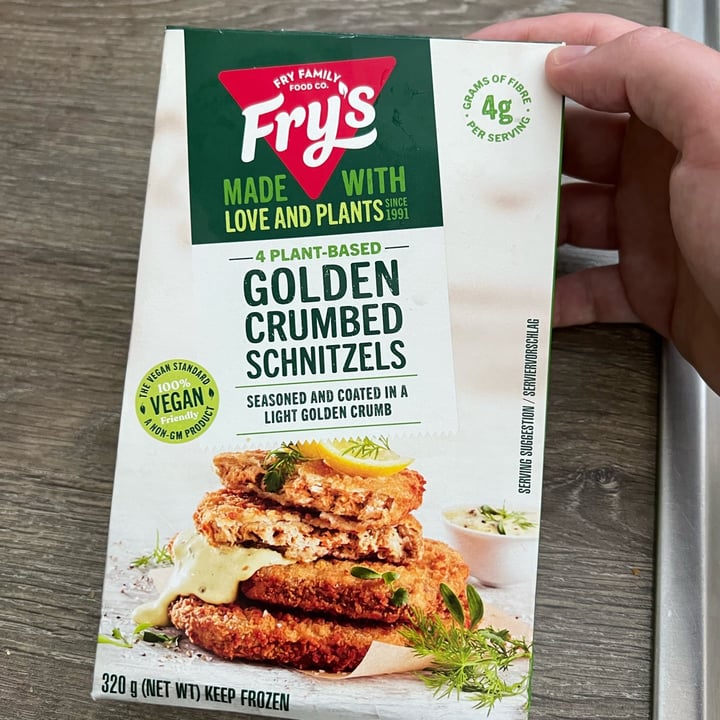 photo of Fry's Family Food Golden Crumbed Schnitzels shared by @shauny on  19 Sep 2022 - review