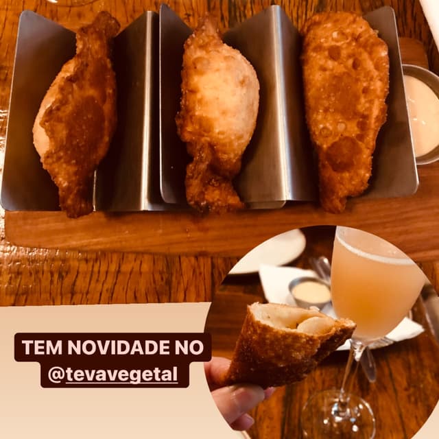 菜肴“trio de pasteis”的照片