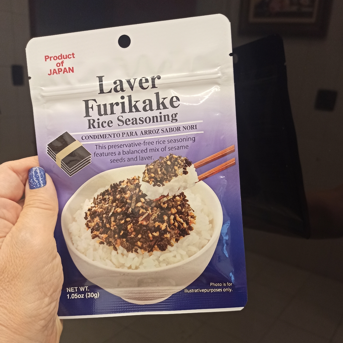Laver Furikake Rice Seasoning from Daiso - Vegan Product Reviews ...