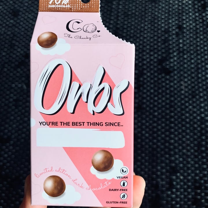photo of The Cheaky Co. Orbs 70% Chocolate shared by @lydiatait on  24 Apr 2020 - review