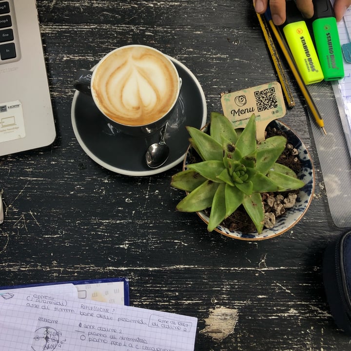 review photo of Santarosa Bistrot Soymilk cappuccino shared by @caterinaviti on 05 Oct 2021 - review