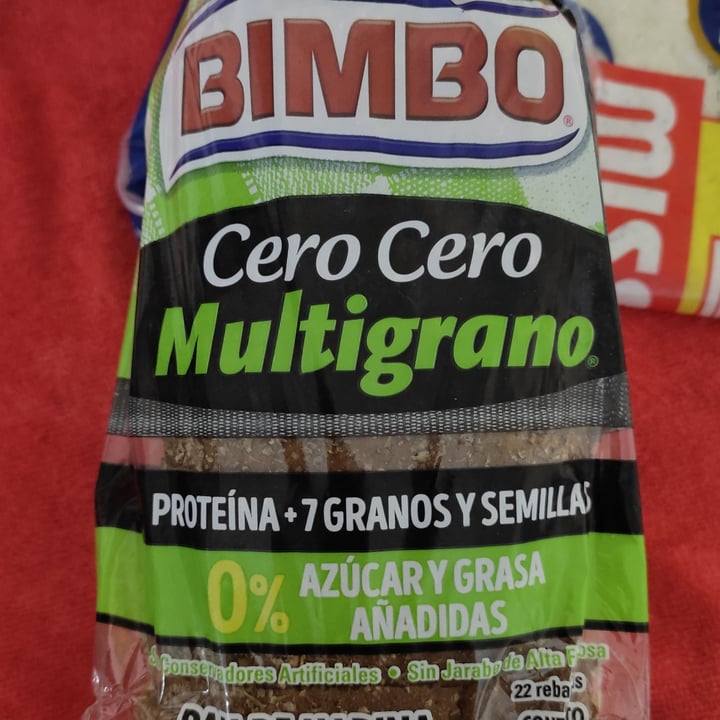 photo of Bimbo Cero Cero Multigrano shared by @morritavegana on  30 Sep 2021 - review