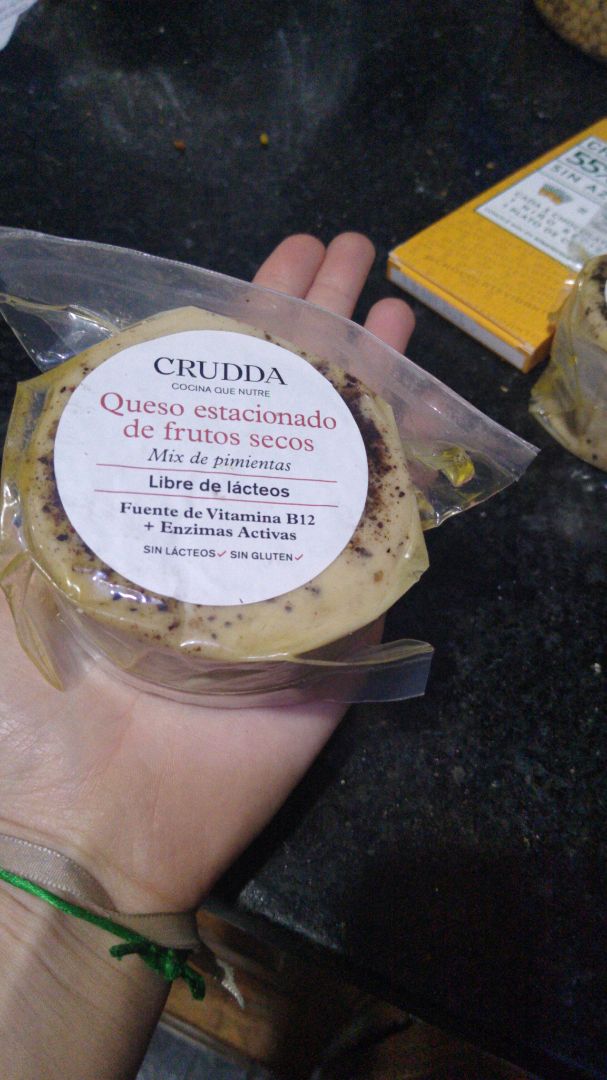 photo of Crudda Queso Estacionado de Frutos Secos shared by @mab on  20 May 2020 - review