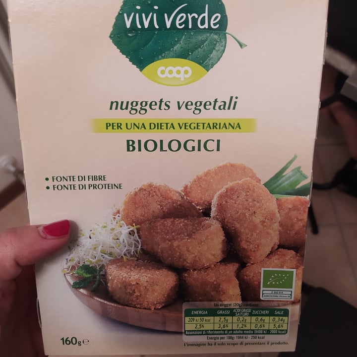 photo of Vivi Verde Coop Nuggets vegetali shared by @valy on  27 Apr 2022 - review