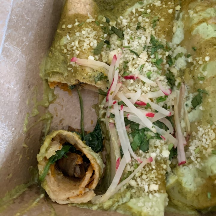 photo of Seabirds Kitchen Butternut Enchiladas shared by @veghui on  31 Jan 2022 - review