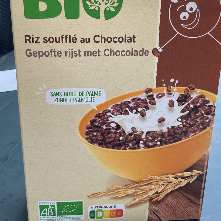review photo of Carrefour Bio riz soufflé au chocolat shared by @yleniaepb on 24 Jul 2022 - review