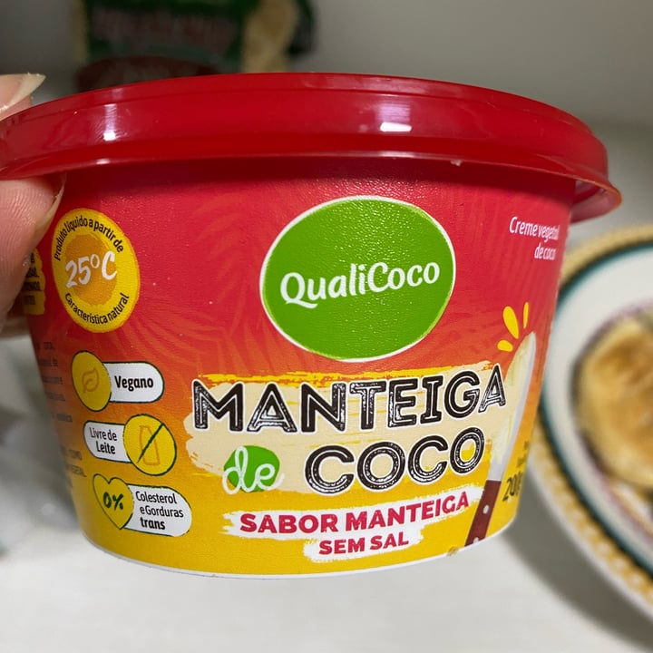 photo of Qualicoco Manteiga de coco shared by @giselyrosa on  23 Jun 2022 - review