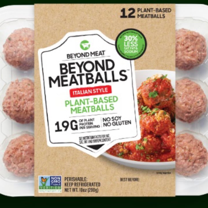 review photo of Beyond Meat Beyond Meatballs Italian Style shared by @carlafonsecajackson on 30 Apr 2022 - review