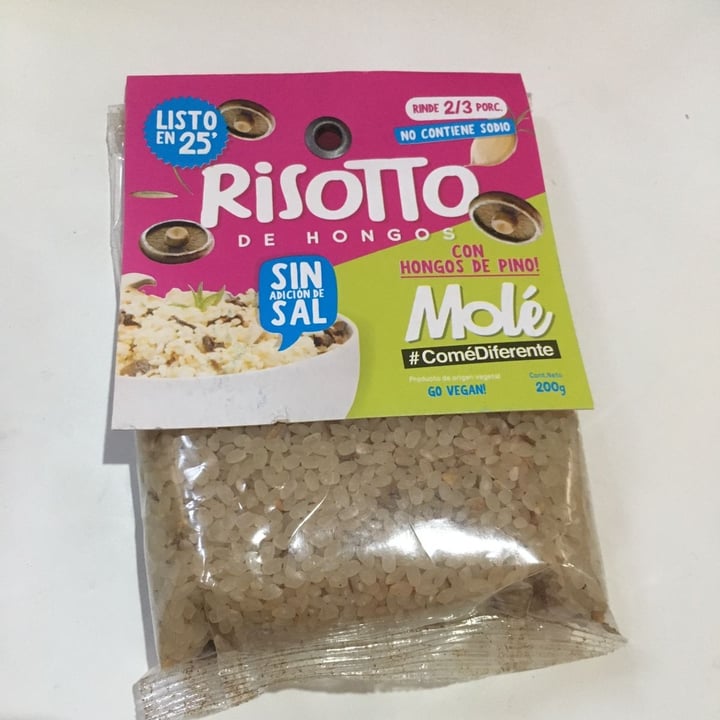 photo of Molé Risotto De Hongos shared by @silvimazzali on  12 May 2022 - review