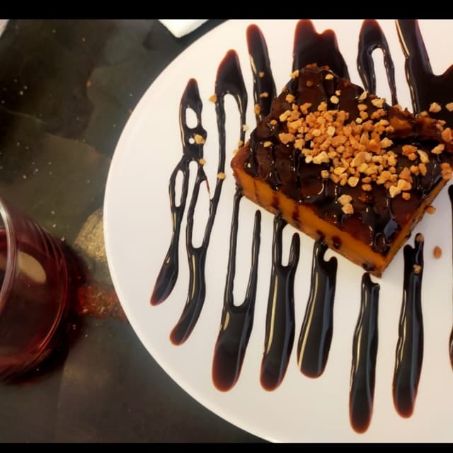 菜肴“Tarta Con Chocolate”的照片
