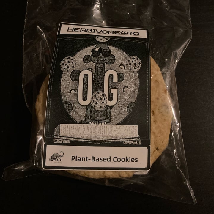 photo of Herbivore 440 OG Chocolate Chip Cookies shared by @alphanumer1c on  17 Nov 2021 - review