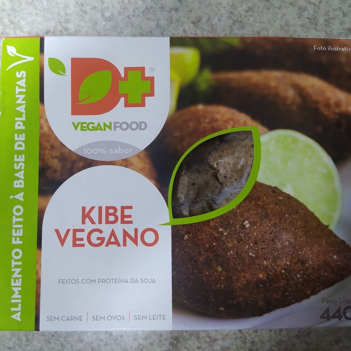 photo of D+ Vegan food kibe shared by @felipesilvestre89 on  03 Jun 2022 - review