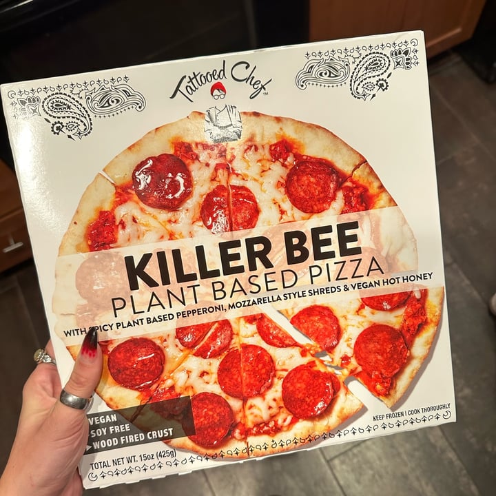 photo of Tattooed Chef Killer Bee Plant Based Pizza shared by @autvvmn on  29 Oct 2022 - review