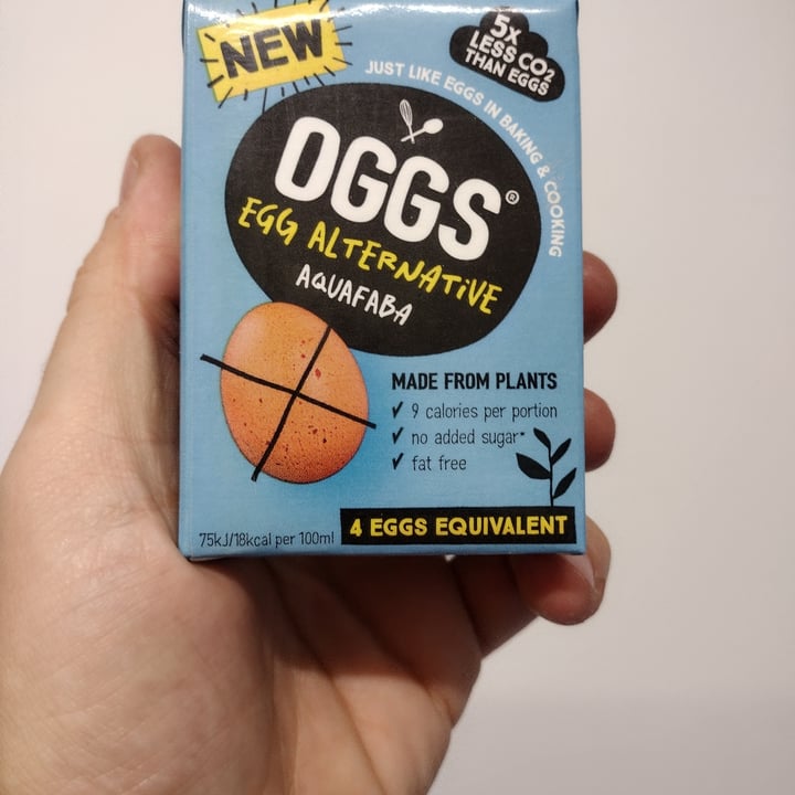 photo of OGGS Aquafaba Egg Alternative shared by @andresg on  25 Sep 2021 - review