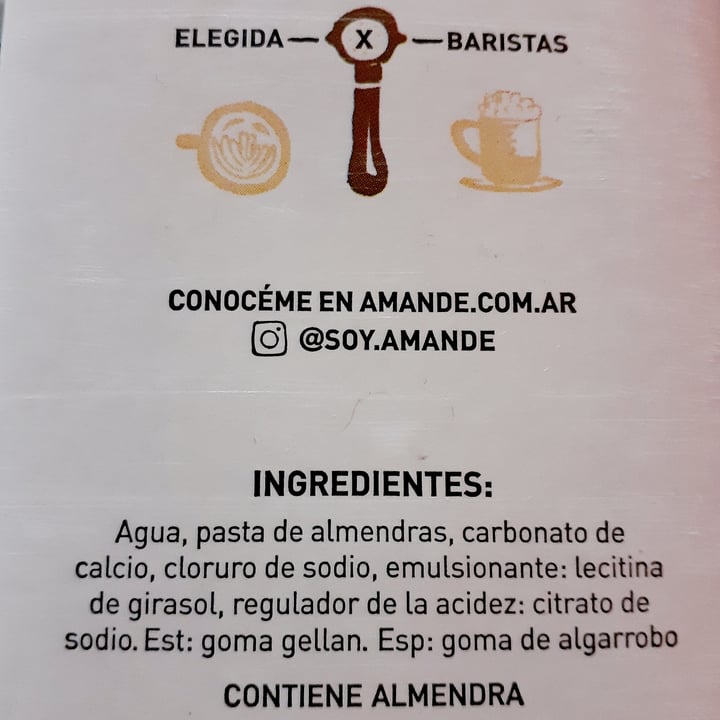 photo of Amande Leche de Almendras shared by @lalaveg on  06 May 2021 - review