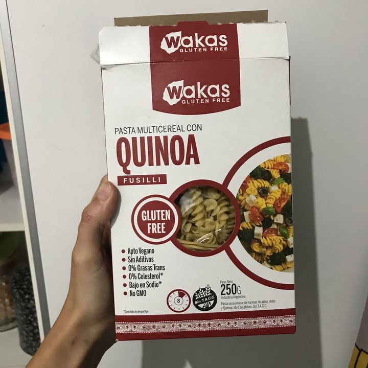 review photo of Wakas Pasta Multicereal con Quinoa shared by @clarisamisseri on 01 Sep 2021 - review