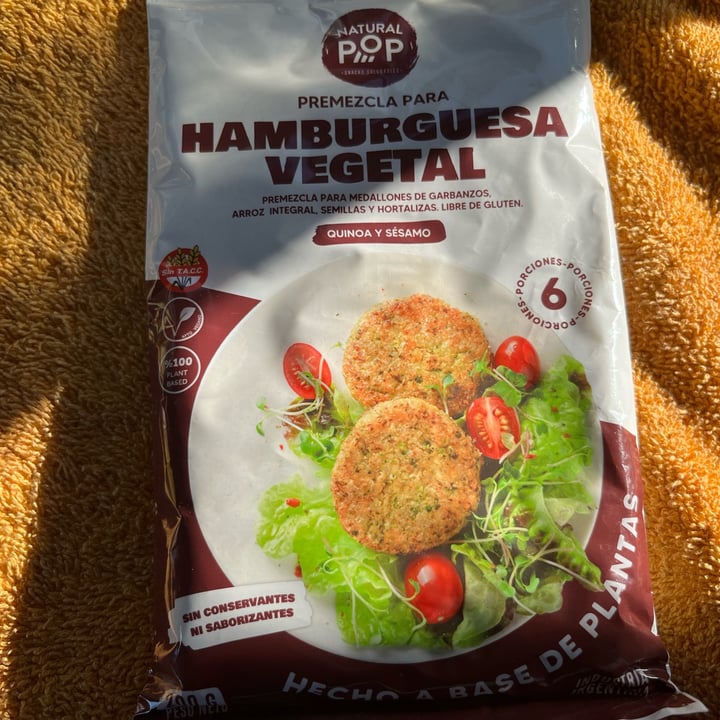 review photo of Natural Pop Premezcla para Hamburguesas shared by @abogadocannabico on 29 May 2022 - review