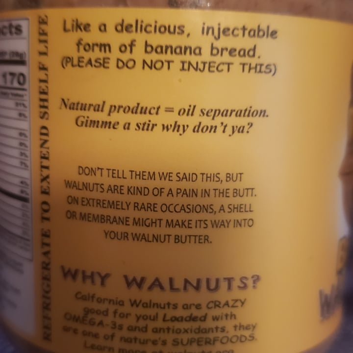review photo of Crazy Go Nuts Banana walnut butter shared by @andicarv on 26 Nov 2020 - review