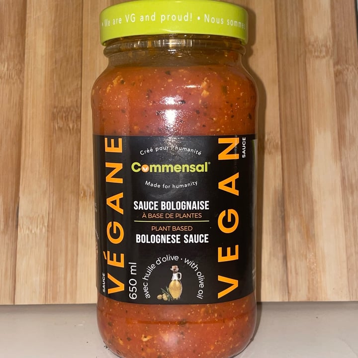 photo of Commensal bolonese sauce shared by @rosiecanada on  30 Oct 2022 - review