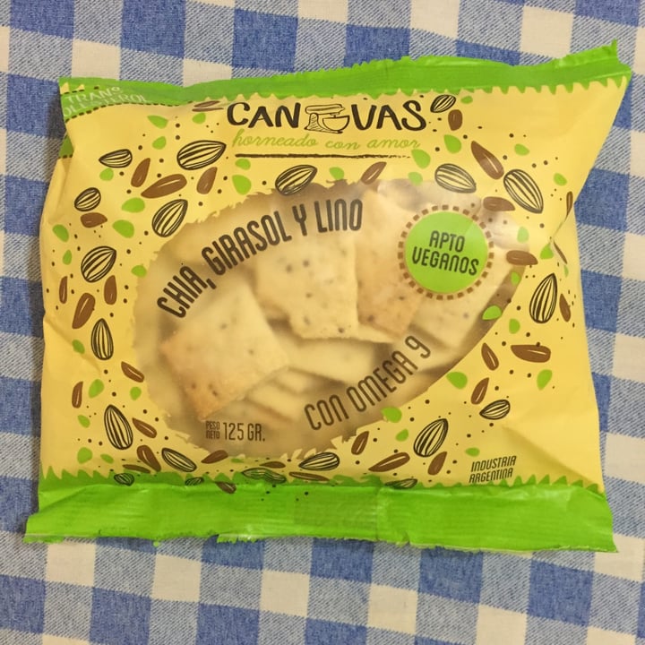 review photo of Canvas Galletitas de chia, girasol y lino shared by @castrovxtatt on 28 Feb 2021 - review
