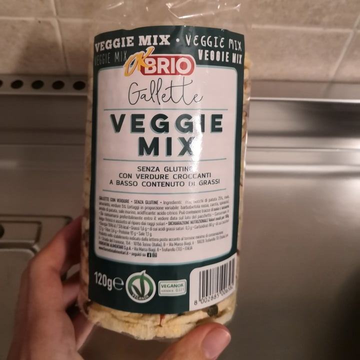 photo of Ok BRIO Gallette Veggie Mix shared by @totoro on  13 Nov 2020 - review