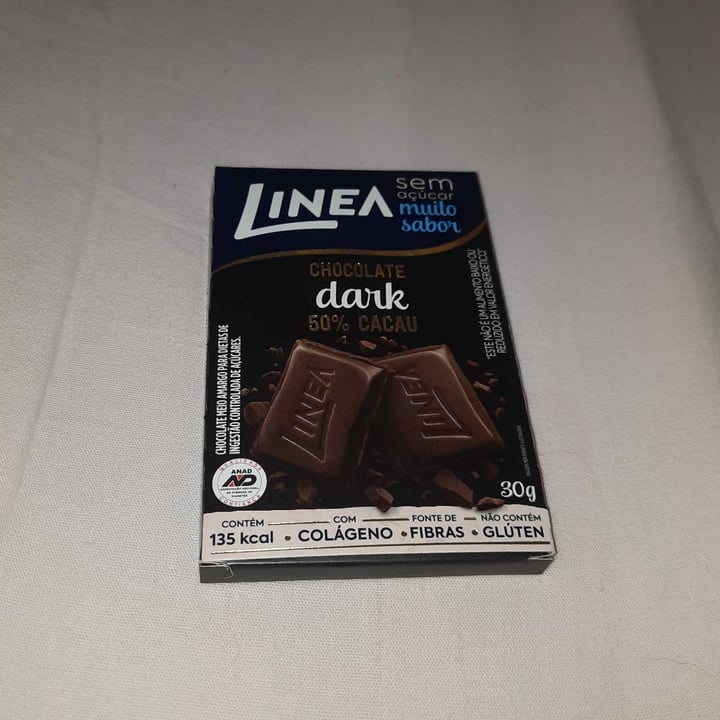 review photo of Linea Chocolate Dark 50% Cacau shared by @paod3alho on 30 Jan 2022 - review