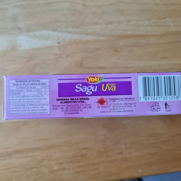 photo of Yoki Sagu Sabor Uva (Grape Sago) shared by @thebeast on  18 Oct 2021 - review