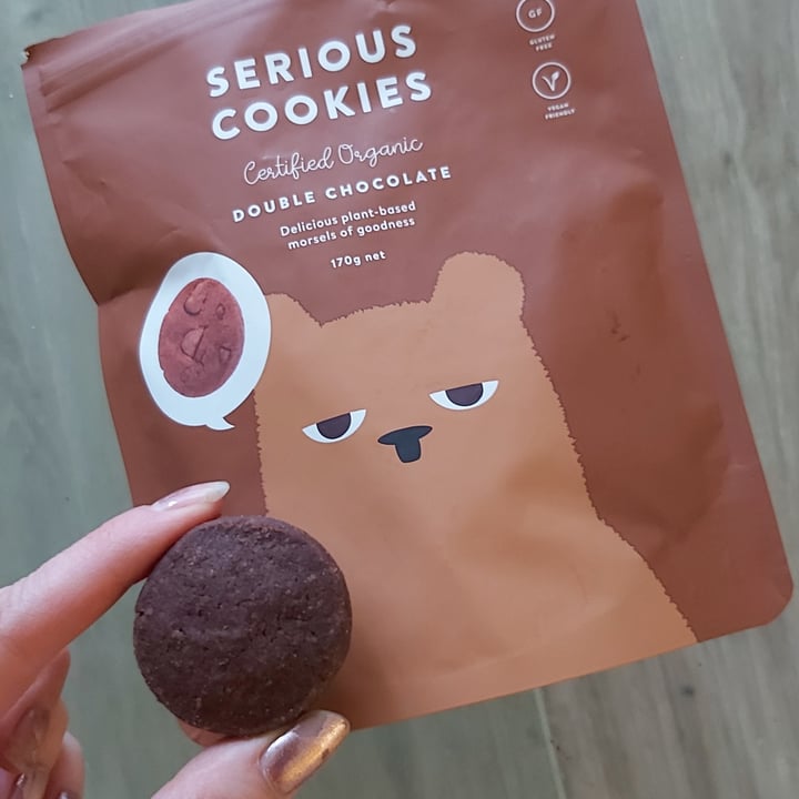 photo of Serious Food Co. Cookies Double Chocolate shared by @lotuspond on  24 Aug 2021 - review